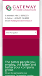 Mobile Screenshot of gatewayoverseas.in